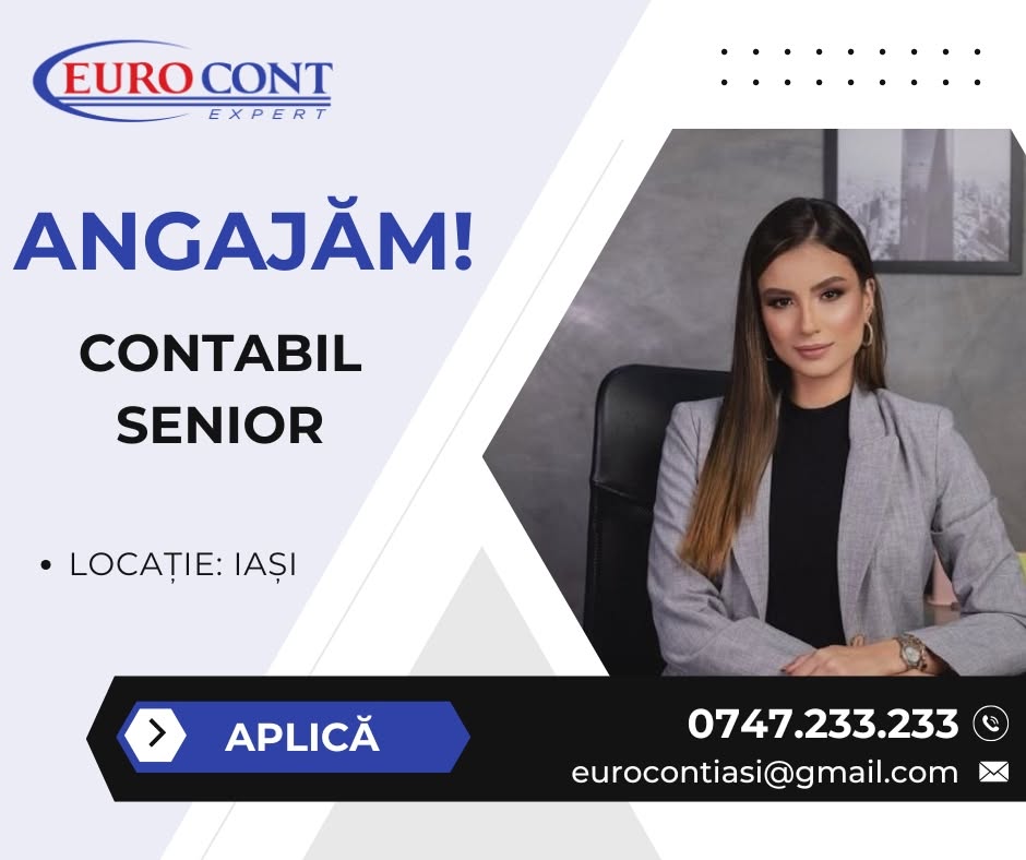 Angajăm Contabil Senior